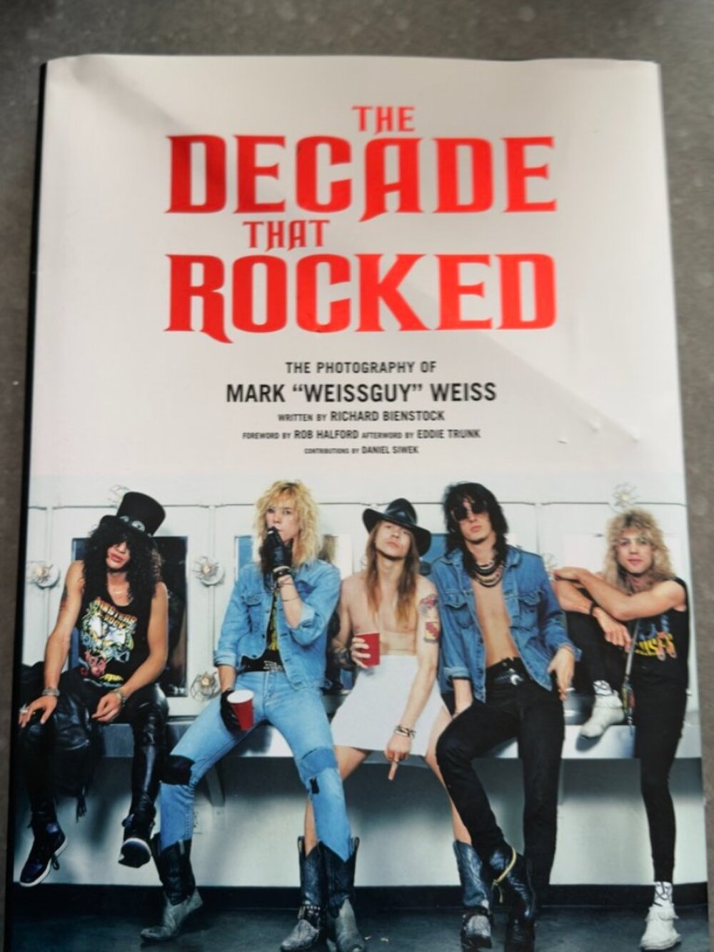 The Decade That Rocked – Mark “Weissguy” Weiss Photography Book (Hardcover)